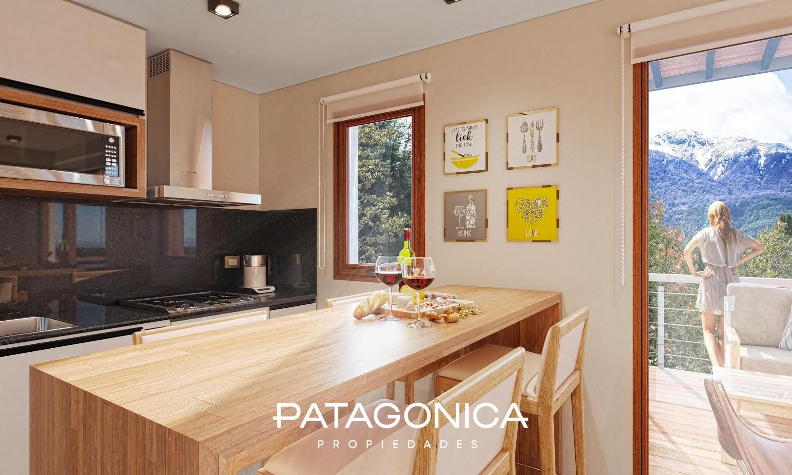 FOR SALE: 56-square-meter 1-bedroom apartment on the first floor in Domo II, Villa La Angostura