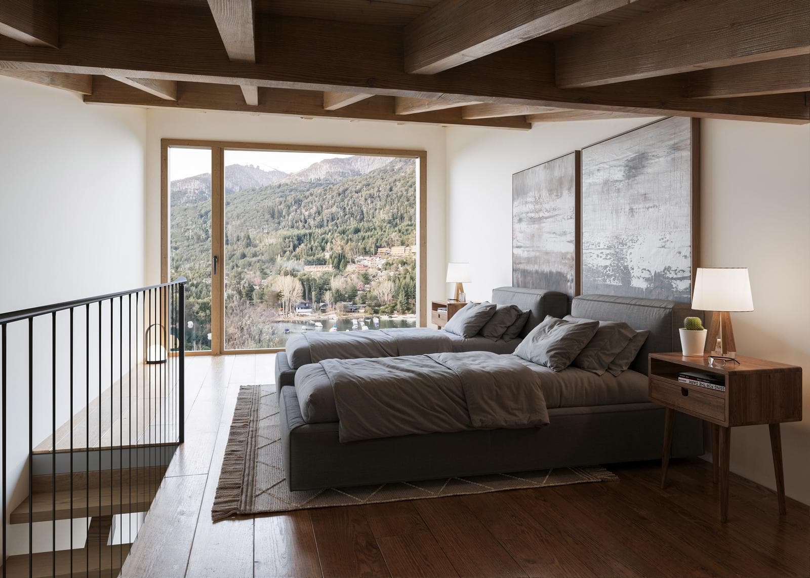 Brand-New Premium 6-Room Apartment with 3 Bedrooms and a Lake View in Bahía Manzano, Villa La Angostura