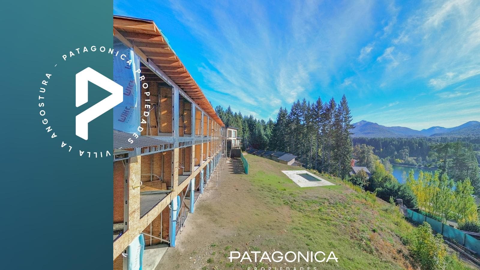 Brand-New Premium 6-Room Apartment with 3 Bedrooms and a Lake View in Bahía Manzano, Villa La Angostura