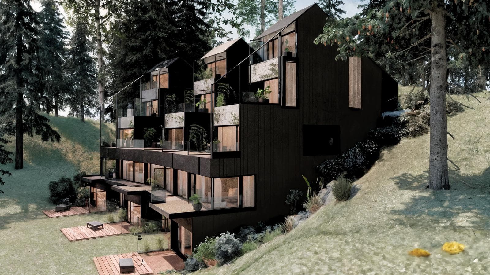 106-square-meter Apartment with a Lake View at Mirador Residece
