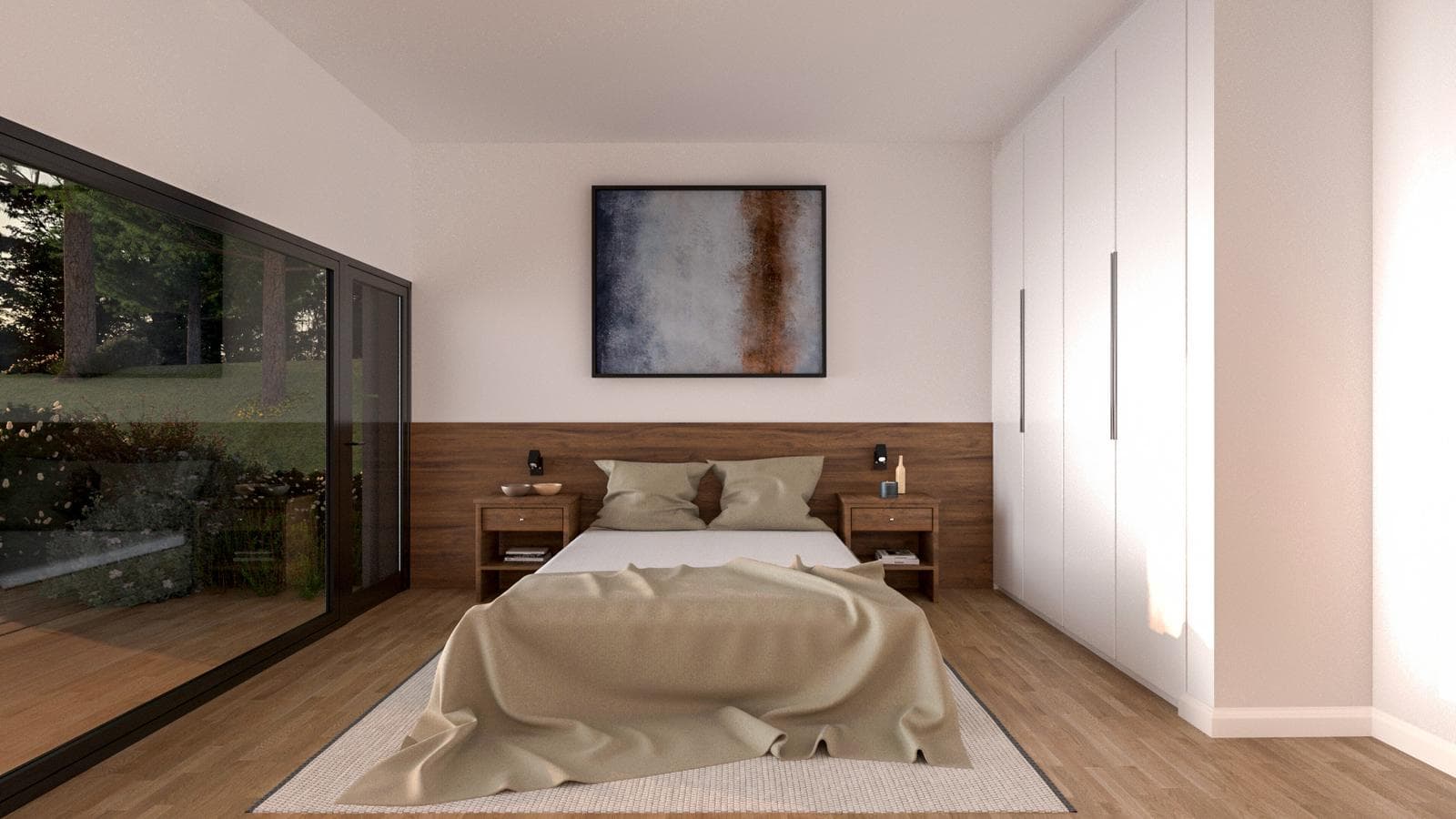106-square-meter Apartment with a Lake View at Mirador Residece