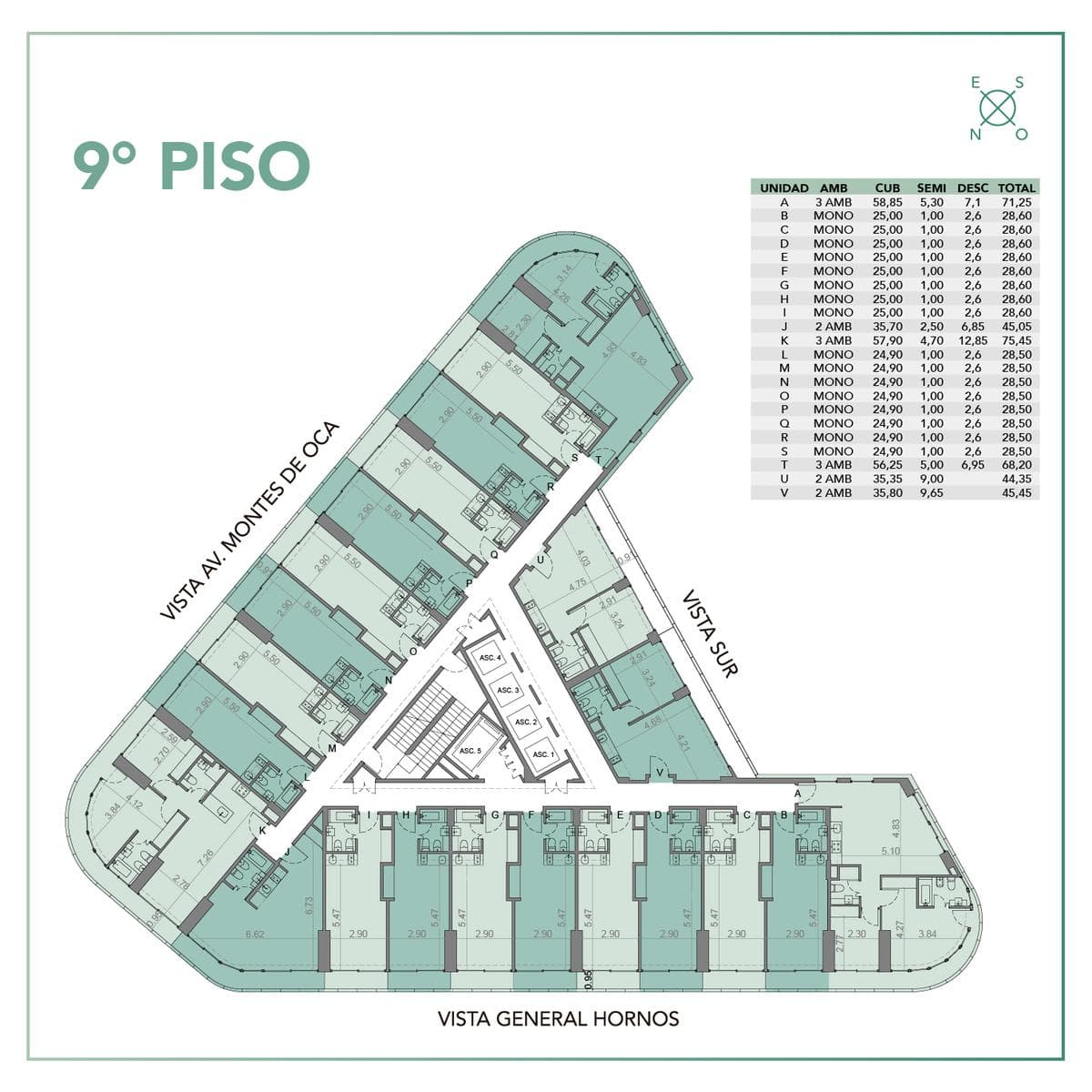 Brand-New 2-Room Apartment for Sale in Barracas