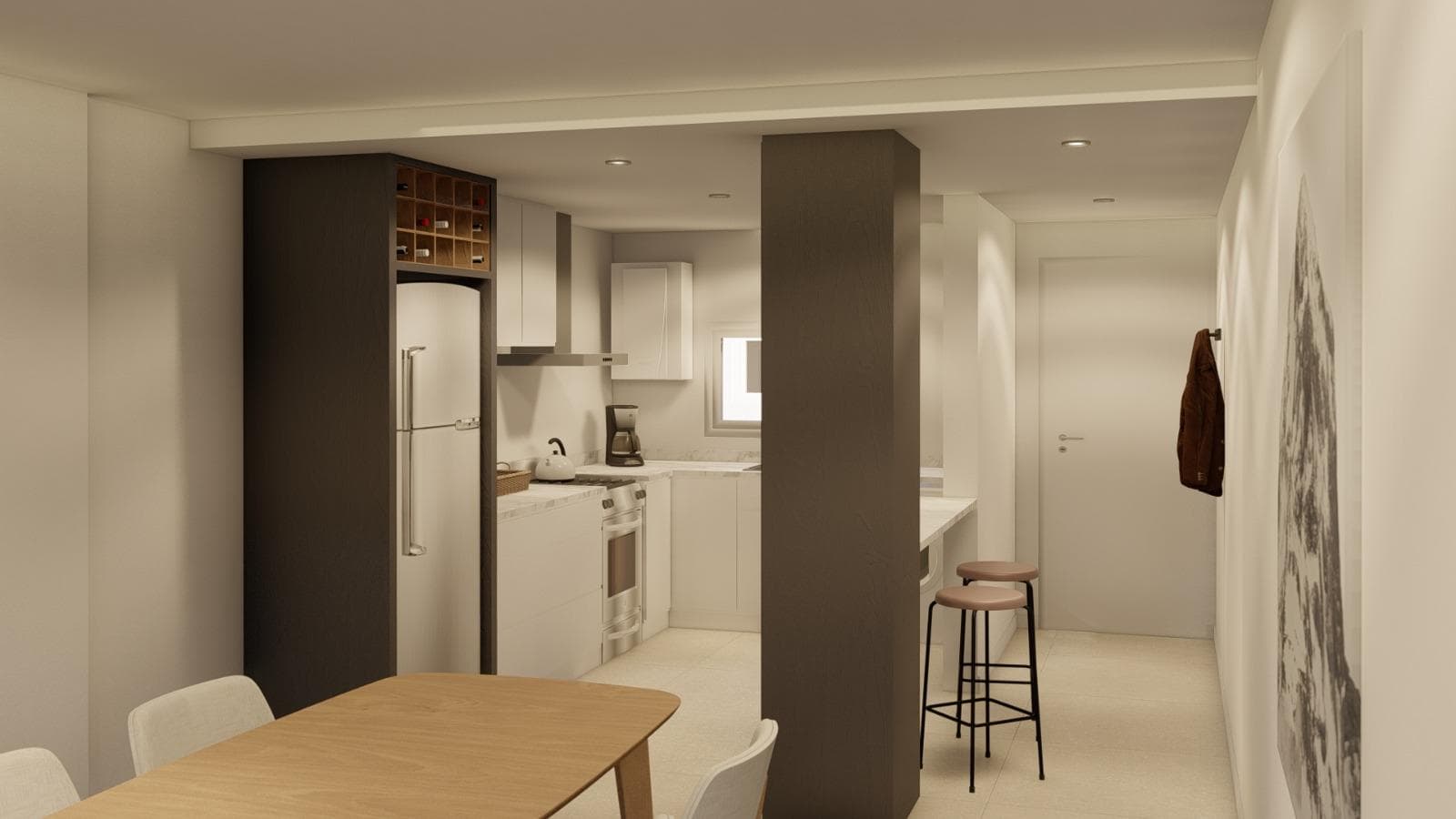 3-room apartment in Villa Primera