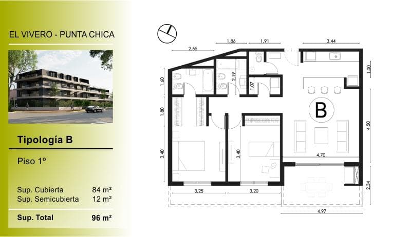 For Sale in Pozo, Development in Punta Chica, San Fernando. 4-room "B" Apartments—FINANCING AVAILABLE