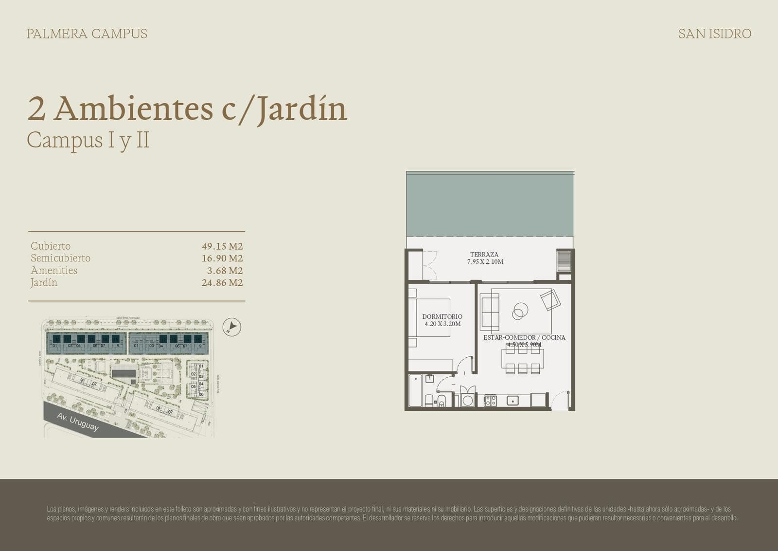 For Sale: Unit in the Palmera Building, San Isidro Campus