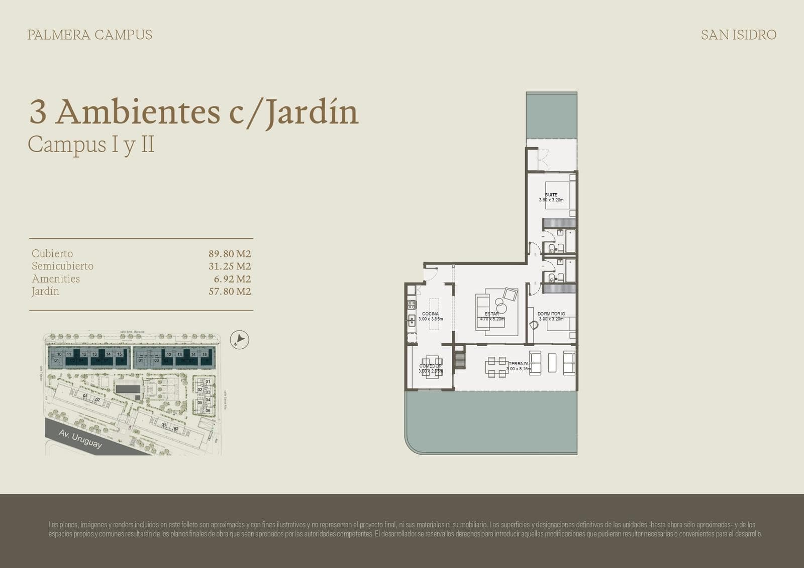 For Sale: Unit in the Palmera Building, San Isidro Campus