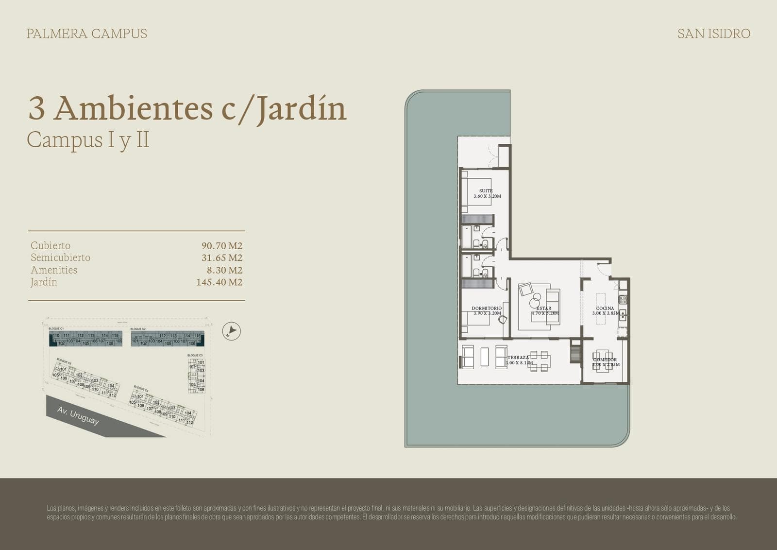 For Sale: Unit in the Palmera Building, San Isidro Campus