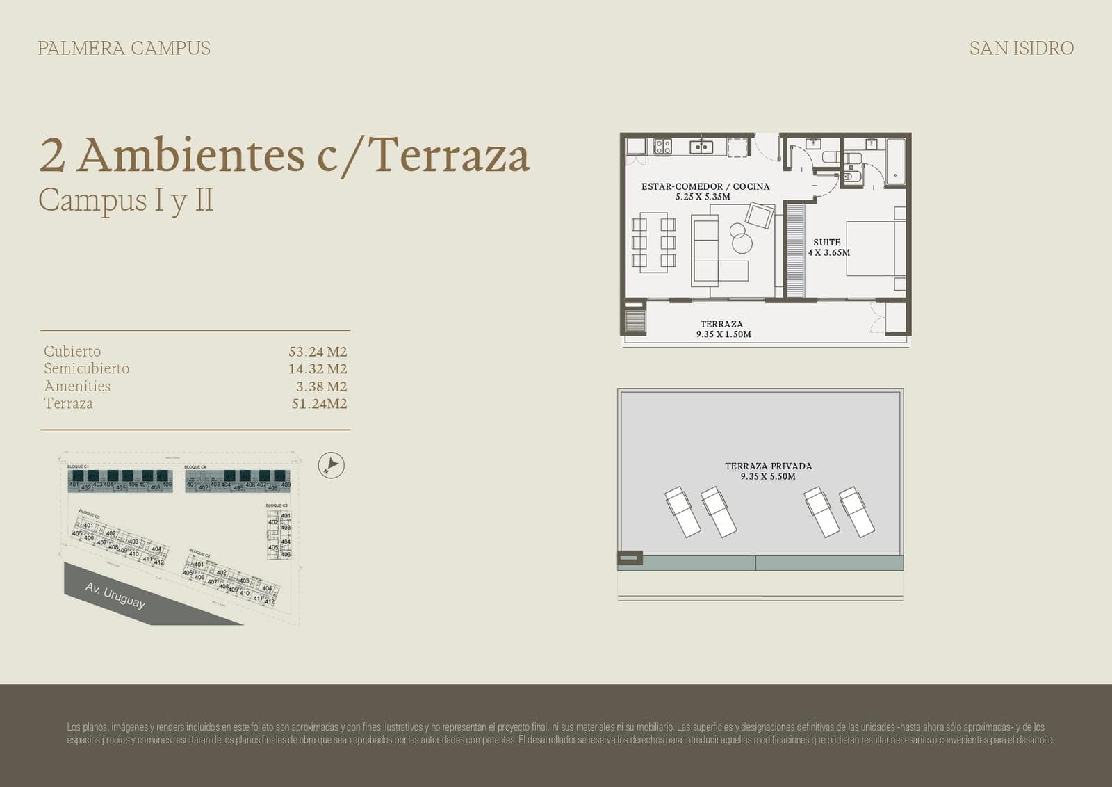 For Sale: Unit in the Palmera Building, San Isidro Campus