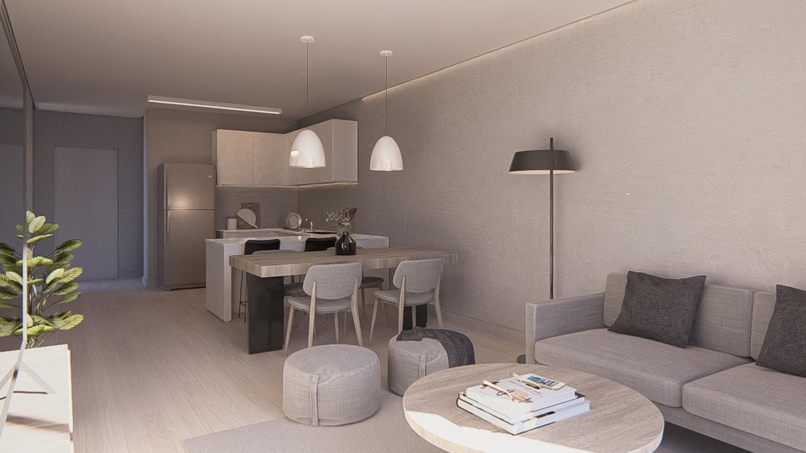 Three-room apartment in Almagro