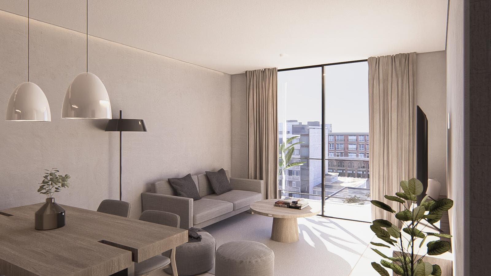 Three-room apartment in Almagro