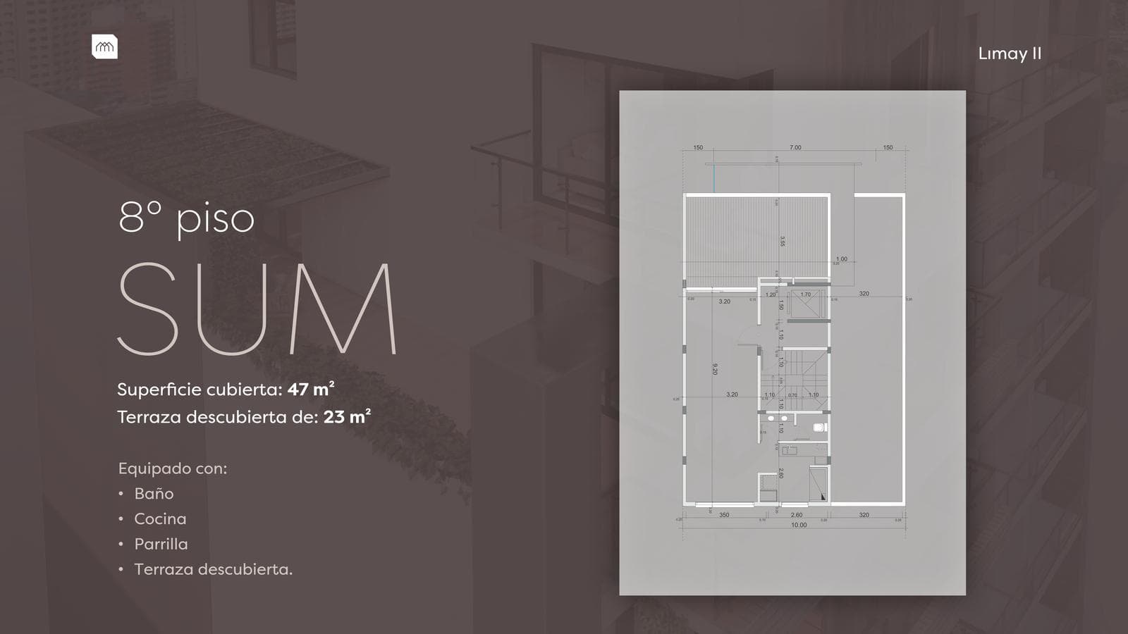 For Sale - Apartment - 3 Rooms - Güemes Area