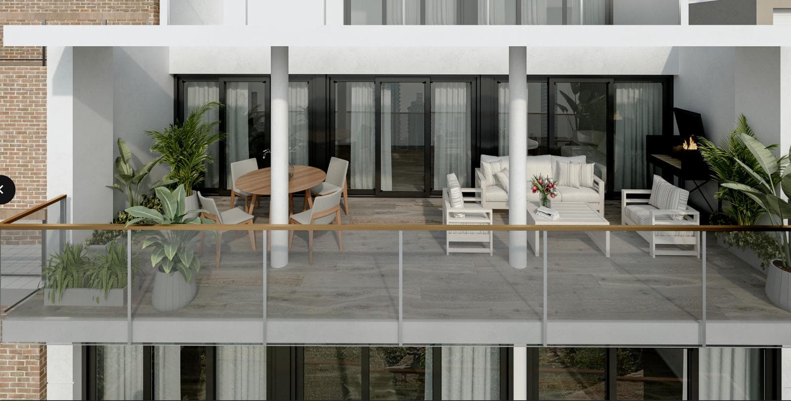 FINANCED: Lafinur and Tupiza Apartment for Sale - 2-room apartment facing the back of the building