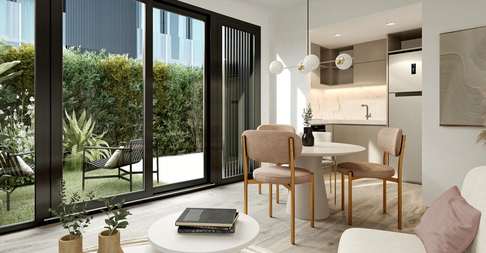 FINANCED: Lafinur and Tupiza Apartment for Sale - 2-room apartment facing the back of the building