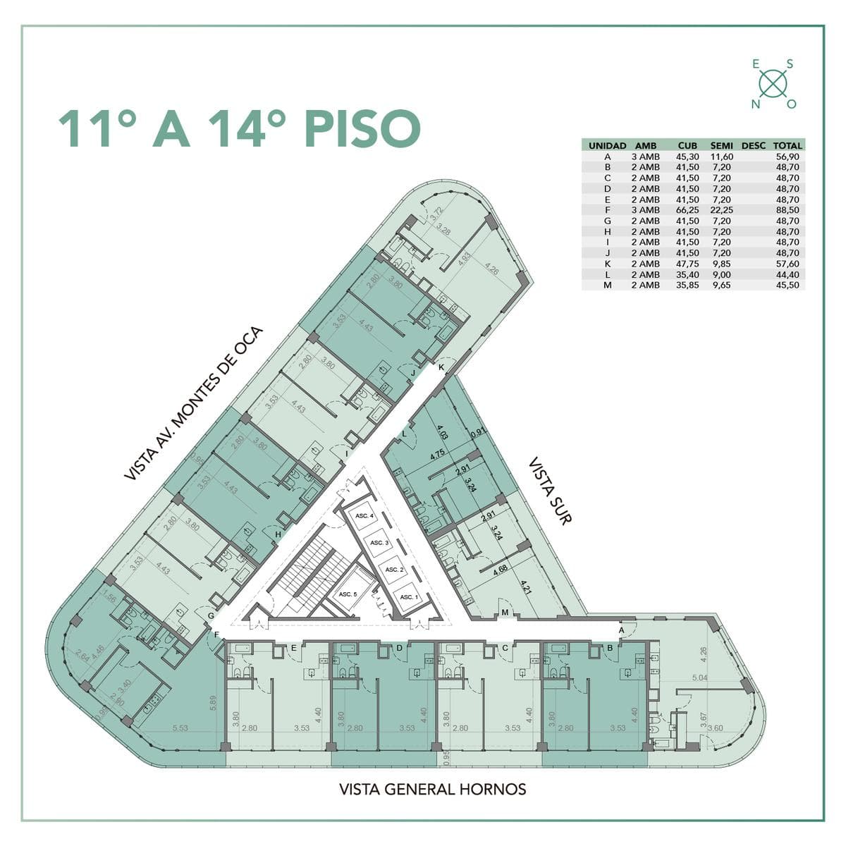 Brand-New 2-Room Apartment for Sale in Barracas