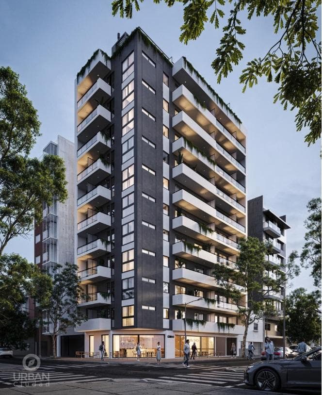 One-room apartment with a balcony in Belgrano