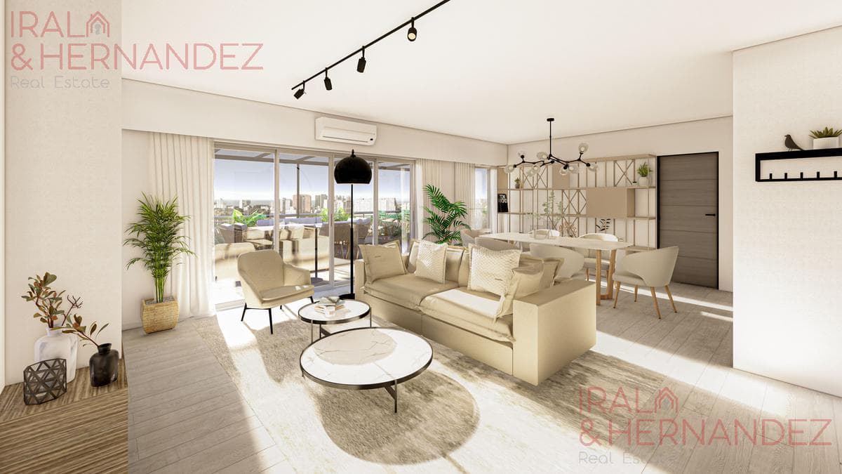 4-ROOM APARTMENT FOR SALE WITH LARGE BALCONY/TERRACE IN NUÑEZ - ALTOS DE NUÑEZ
