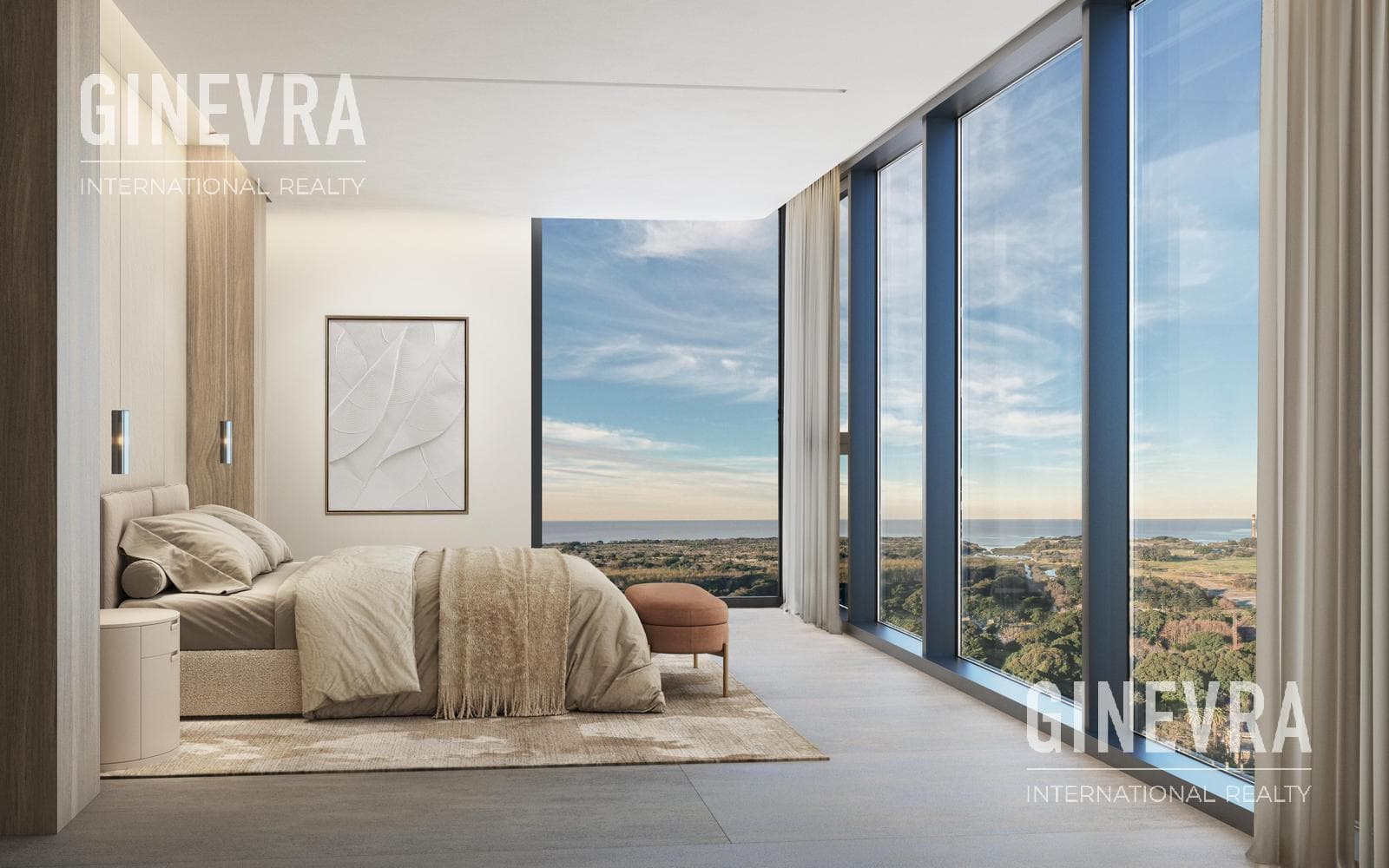 2-Room Apartment with Balcony on the 39th Floor with a View of the River - HARBOUR TOWER - Puerto Madero