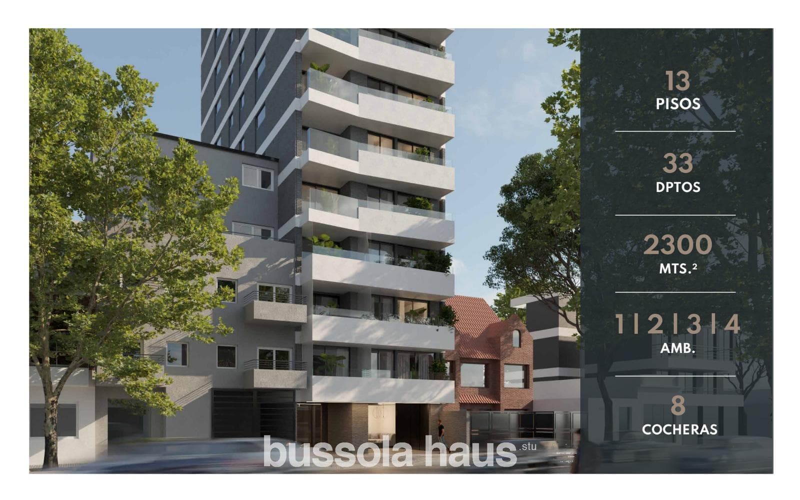 Brand-new 4-room apartment for sale in Belgrano