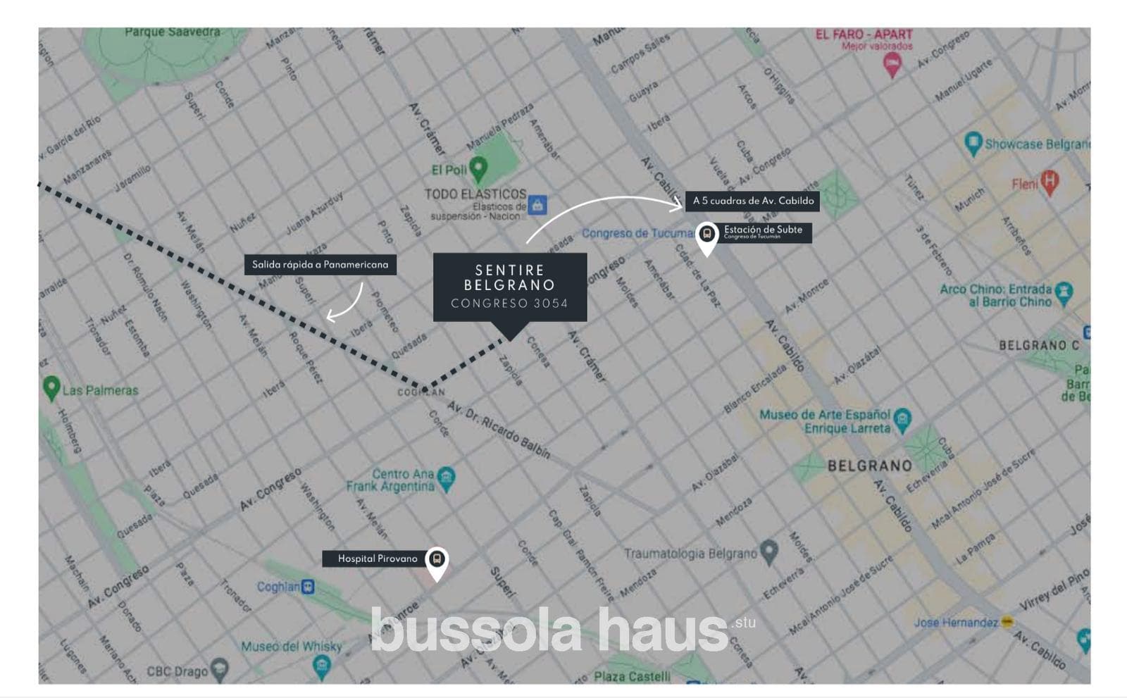 Brand-new 4-room apartment for sale in Belgrano