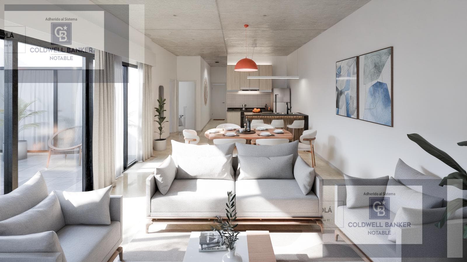 FOR SALE / 2-room apartment, 54 m², Artigas