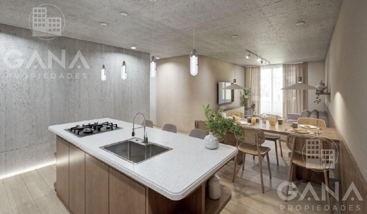 For Sale: Premium 3-Bedroom Apartment in the City Center with Private Patio and Amenities