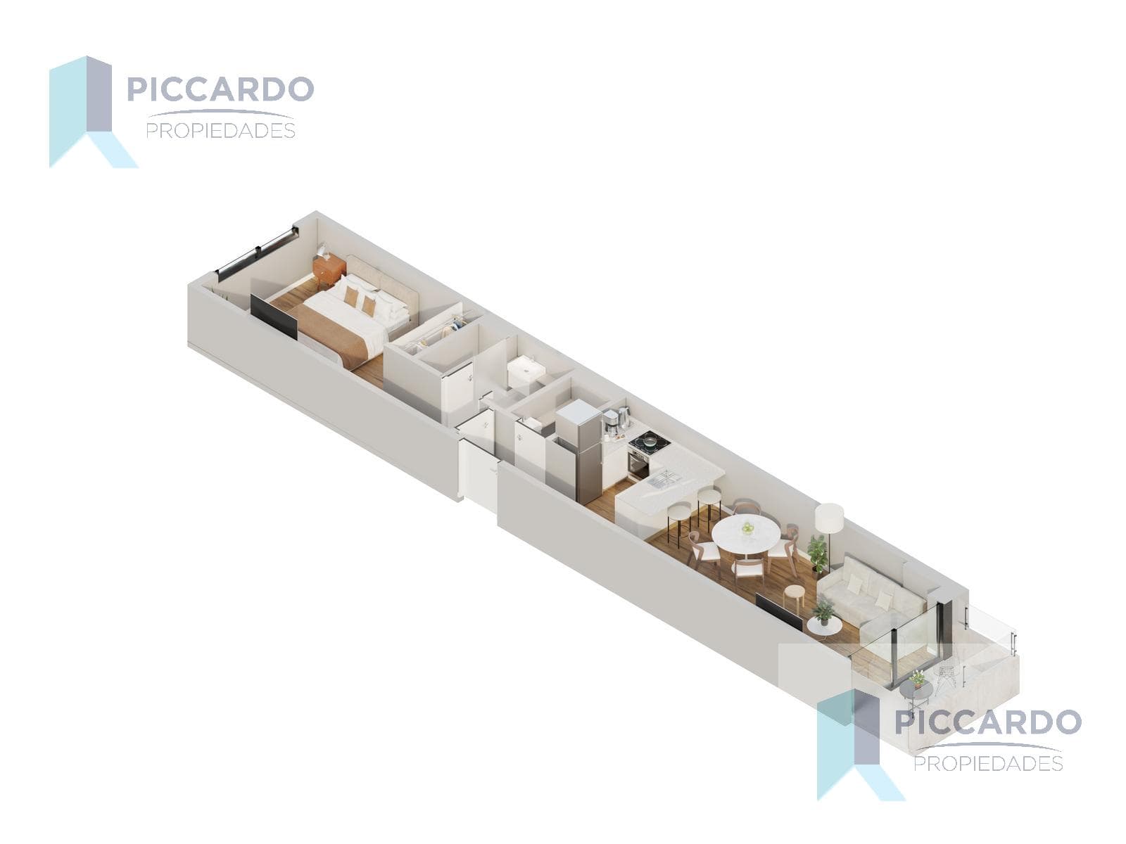 Studio Apartment in Belgrano