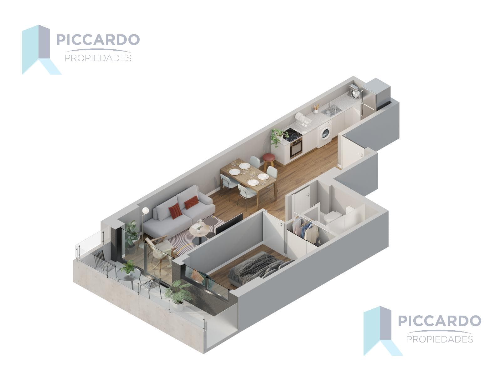 Studio Apartment in Belgrano