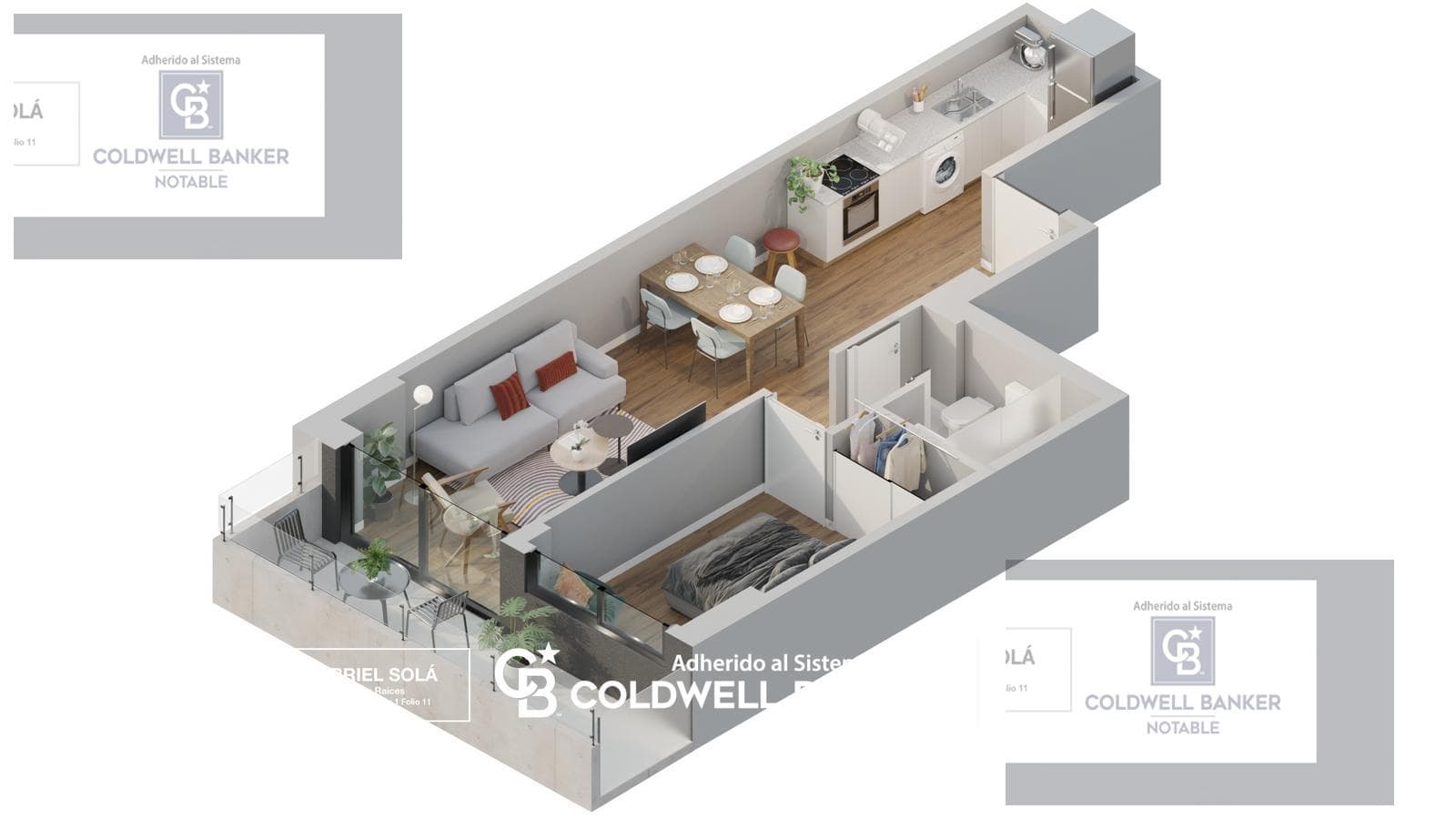 FOR SALE / 2-room apartment, 3rd floor, Belgrano, Aguilar 2483