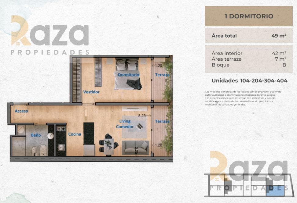venta Apartamento 1 Dormitorio en Pocitos nuevo