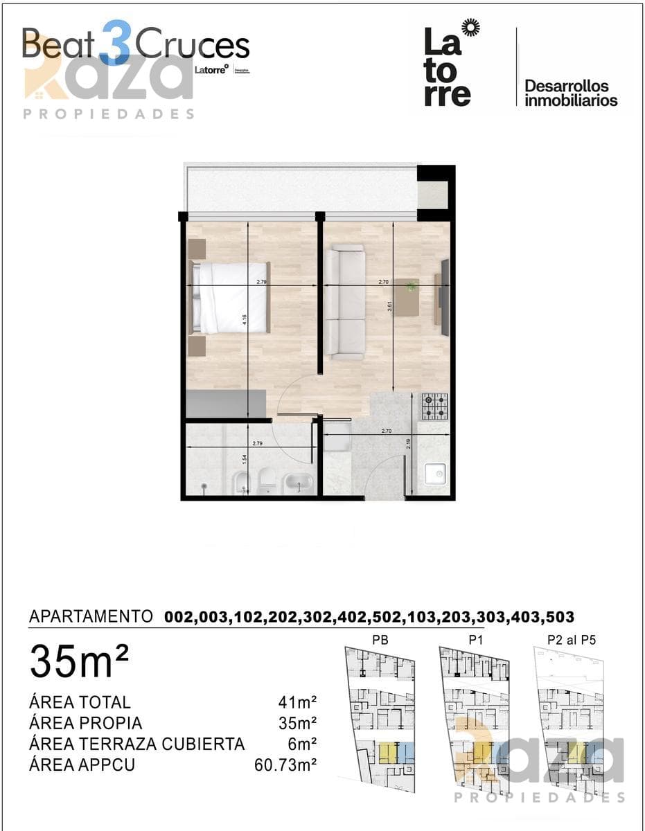2-Bedroom Apartment for Sale in Tres Cruces