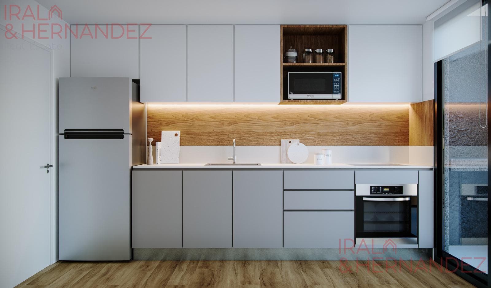 3-room apartment in a low-rise building in Belgrano