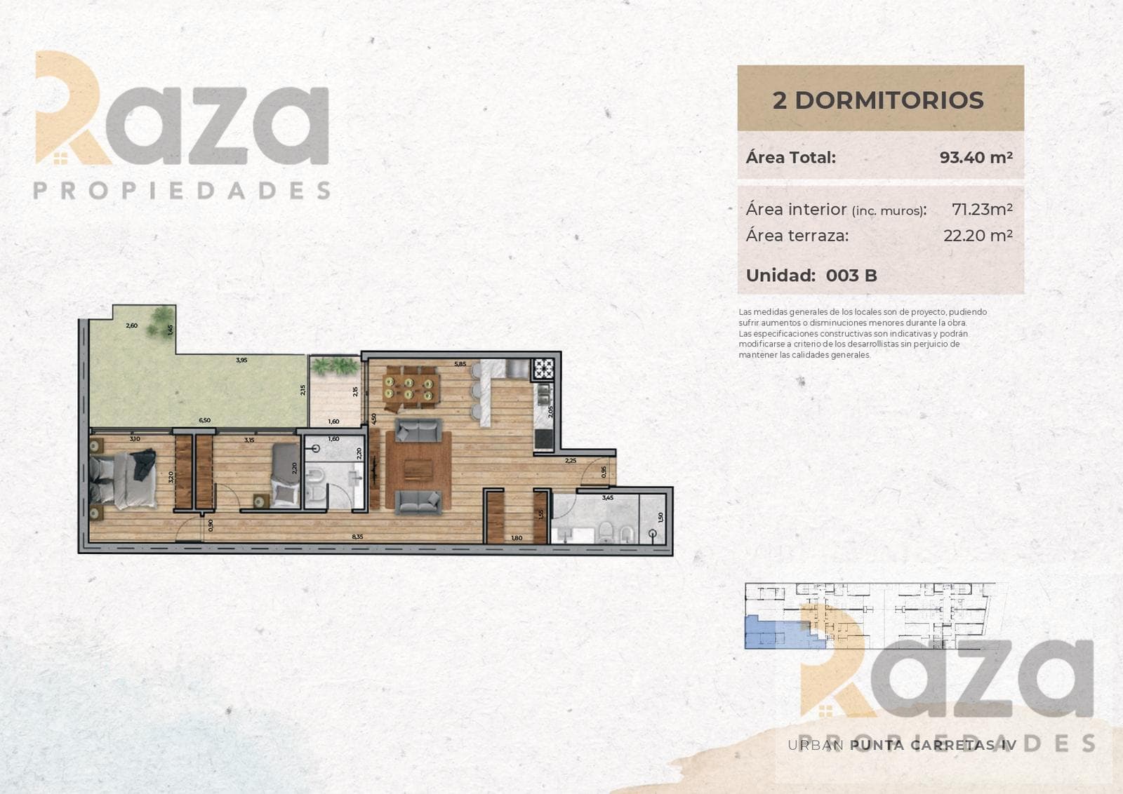 3-Bedroom Apartment for Sale in Punta Carretas
