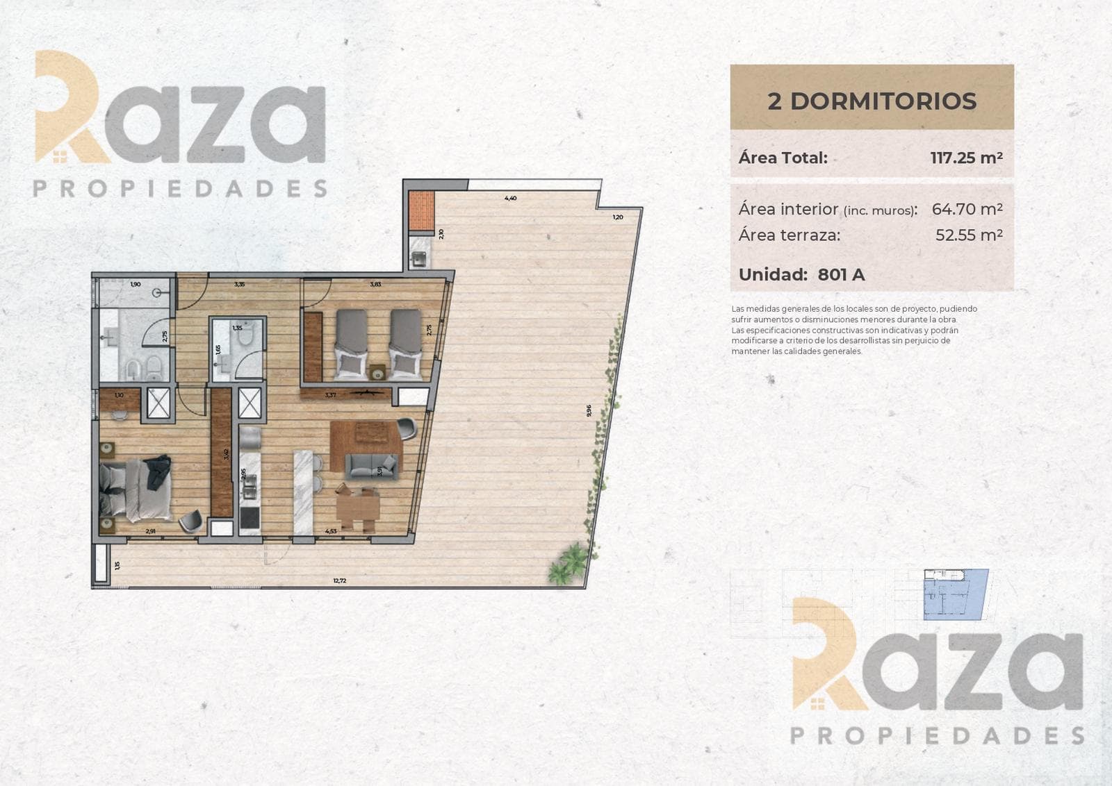 3-Bedroom Apartment for Sale in Punta Carretas