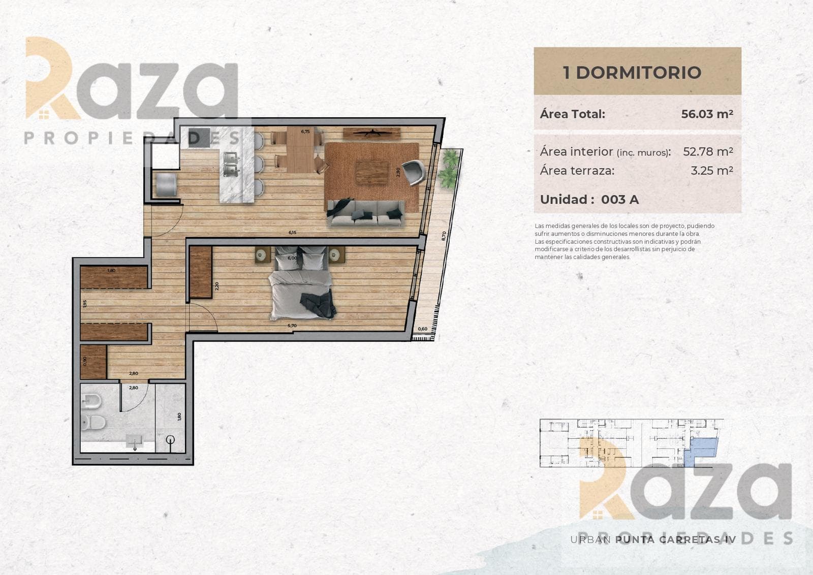 3-Bedroom Apartment for Sale in Punta Carretas