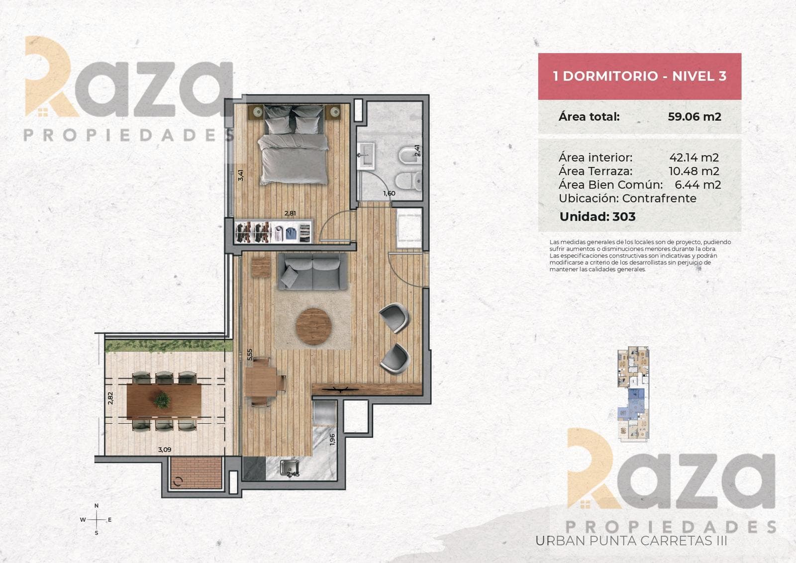 1-Bedroom Apartment for Sale in Punta Carretas