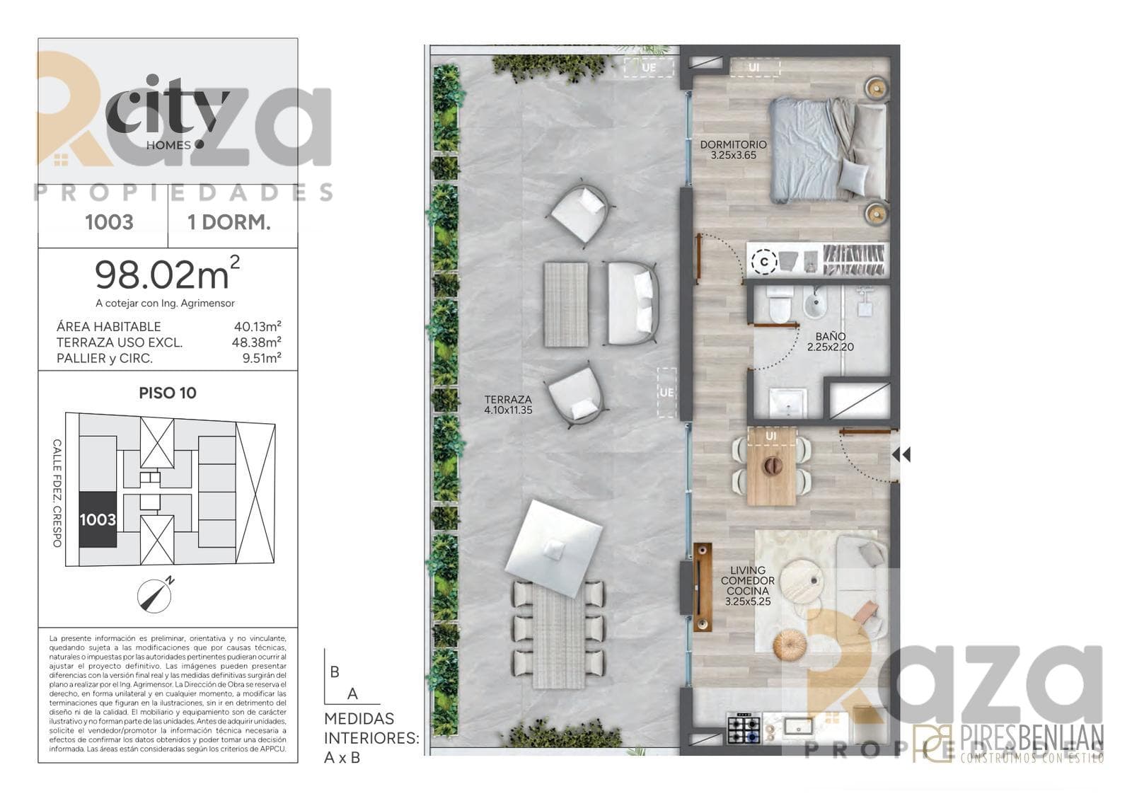 1-Bedroom Apartment for Sale in Cordón