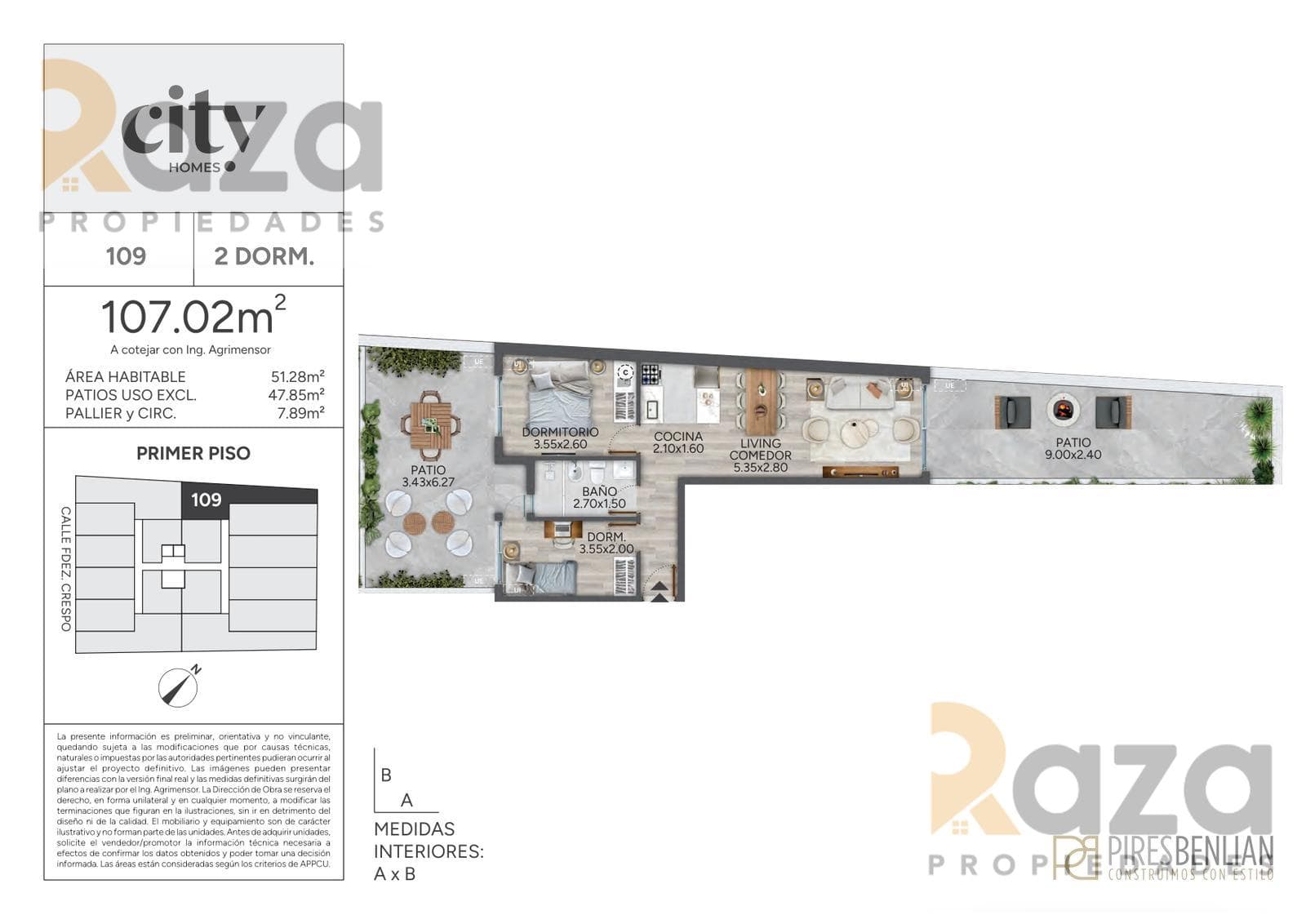 1-Bedroom Apartment for Sale in Cordón