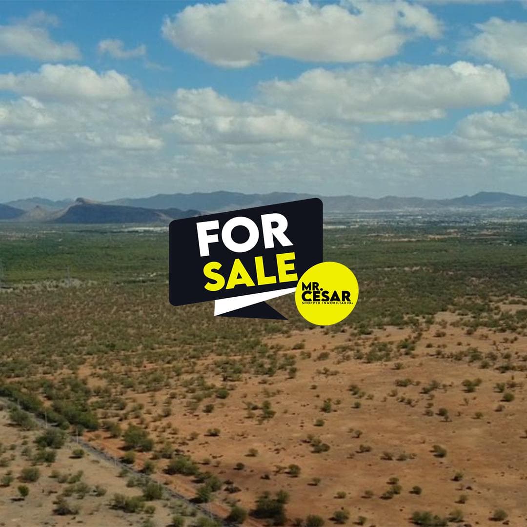 2 lots for sale located along the road to Bahía de Kino, northwest of the city