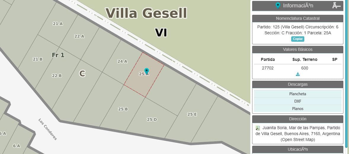 Lot in the Mar de las Pampas Forest