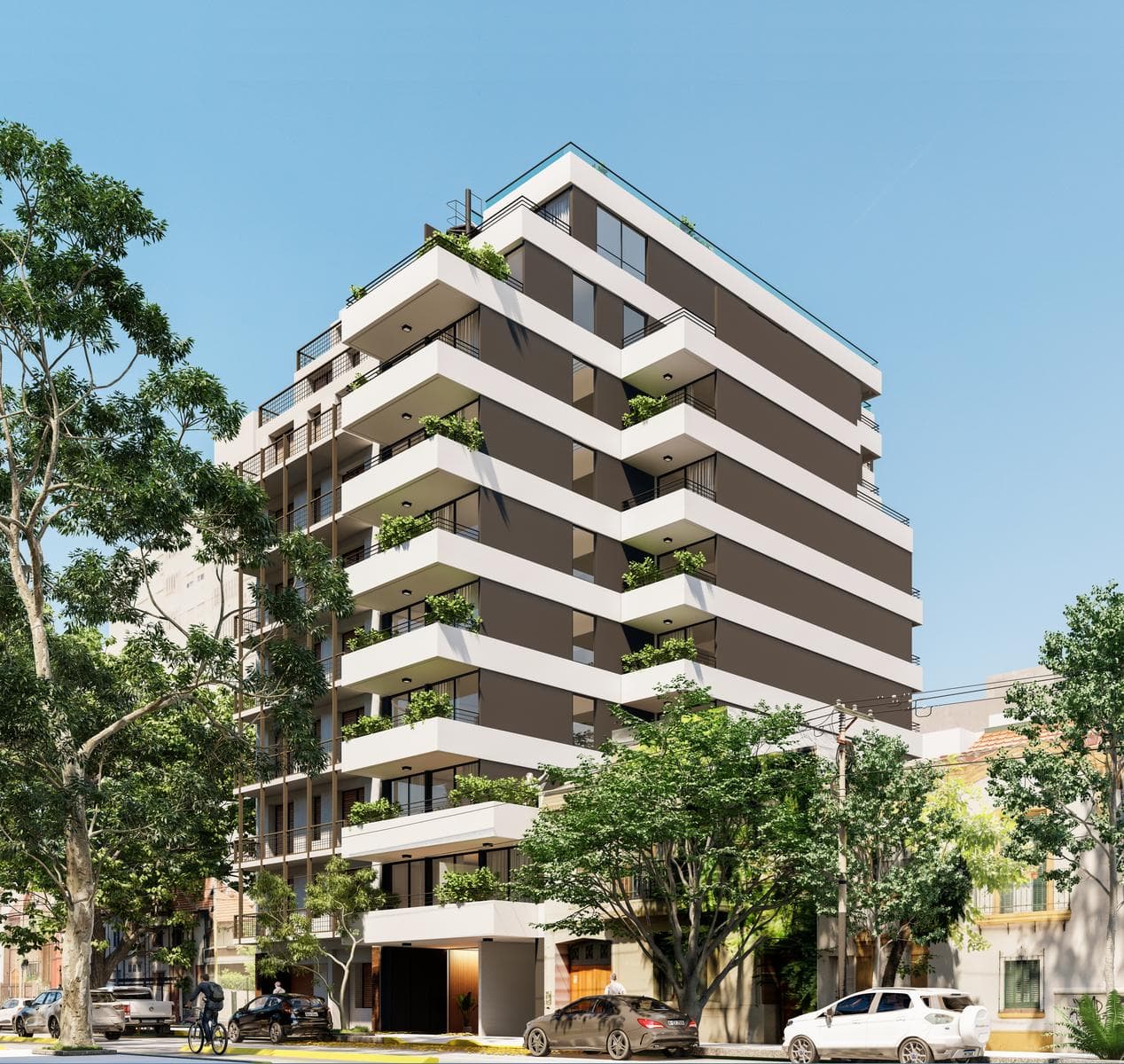 2 ambientes en Superi y Av. de los Incas. En construcción. E