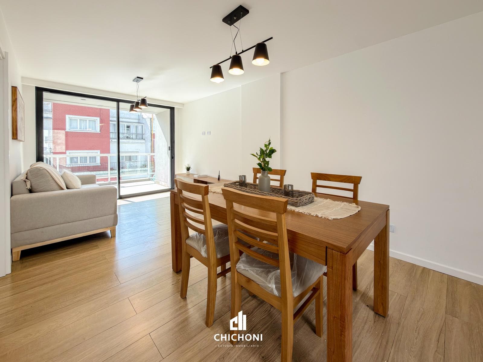 For Sale - 2-room apartment with a balcony facing the street - Plaza Colón area