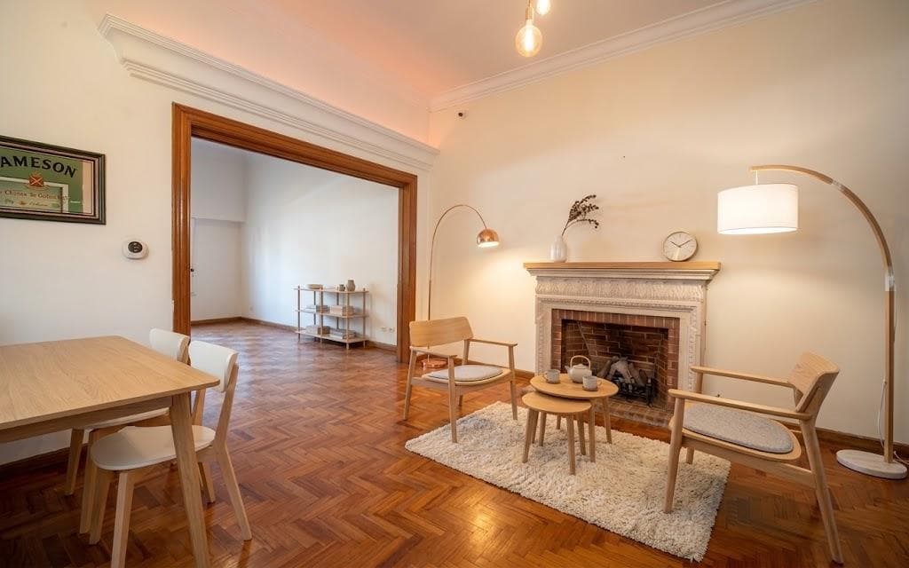 For sale: 2-room apartment in Villa Urquiza on the ground floor, with no maintenance fees