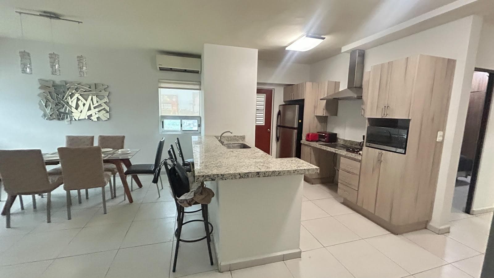 Apartment for Sale, Fully Furnished, Near Miguel Aleman.
