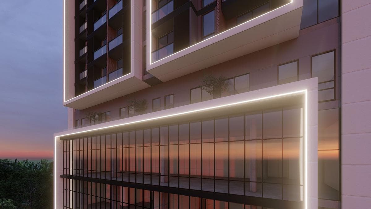 Apartments with amenities and offices in Temozon Norte