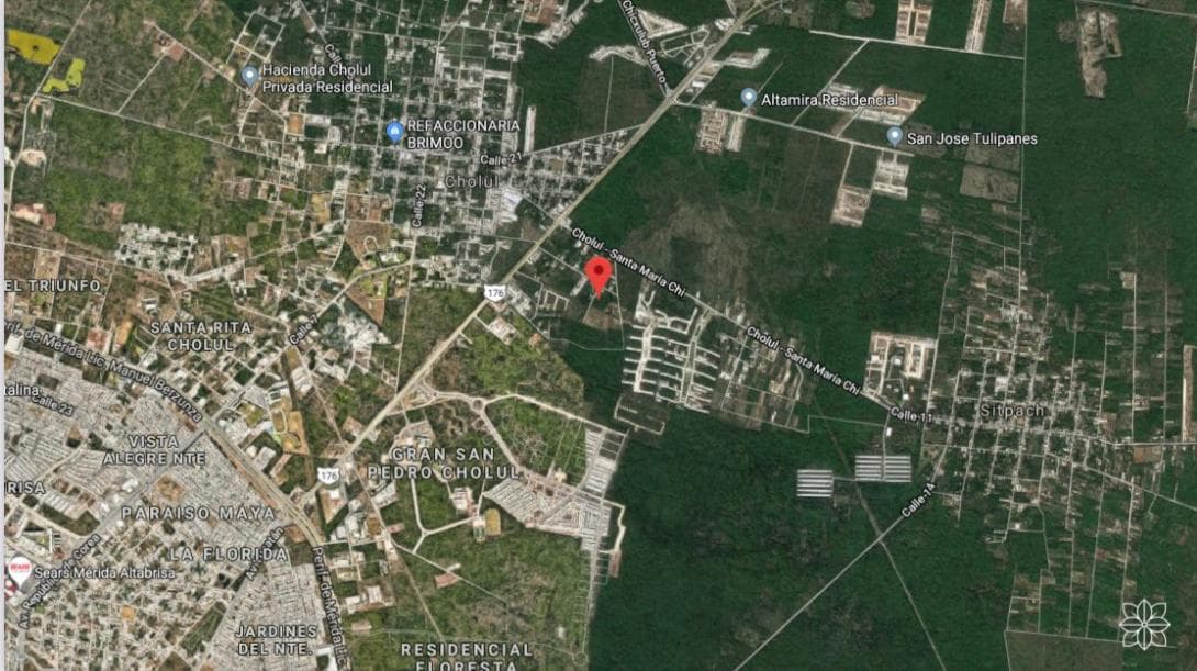 7,287 m2 Lot for Sale in Cholul, Mérida, Yucatán