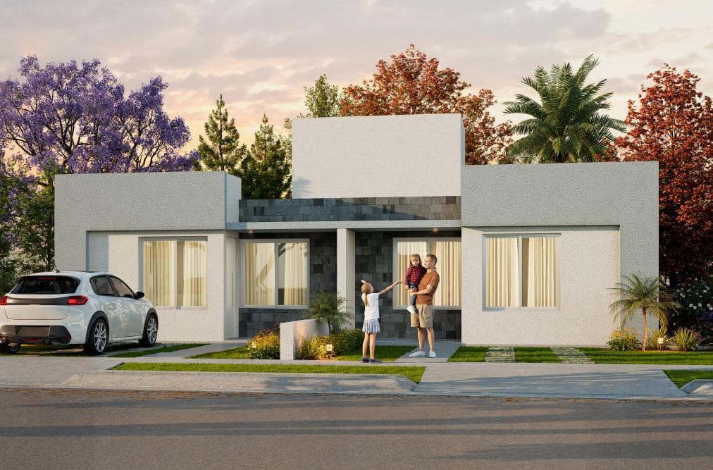 House plans in the Natania 62 neighborhood, Carrodilla, La Puntilla, Luján de Cuyo