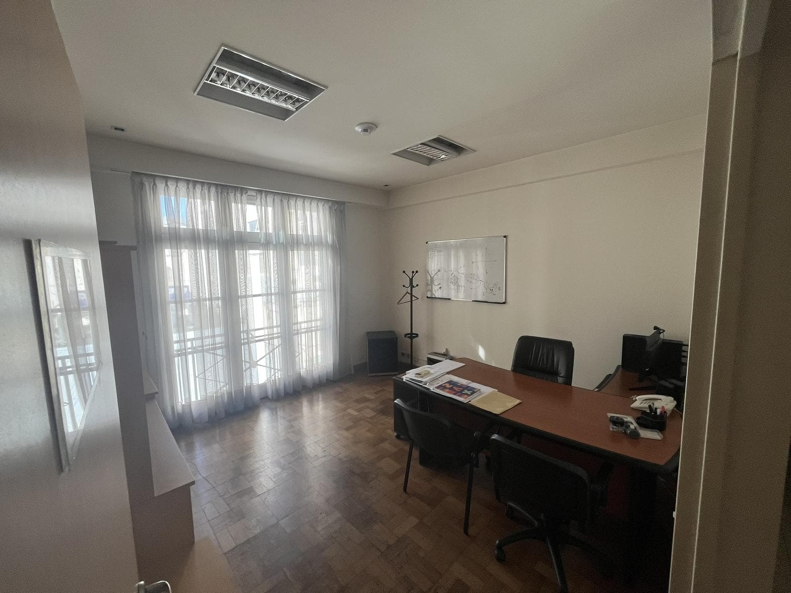 7-Room Office for Sale - Entire Floor with Front and Back Entrances