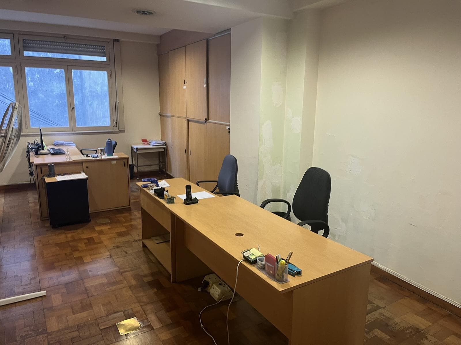 7-Room Office for Sale - Entire Floor with Front and Back Entrances