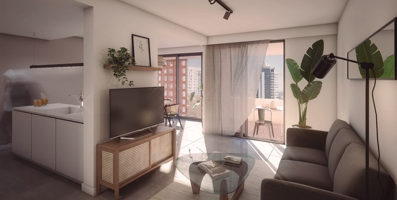 Venta departamento tipo loft zona rio