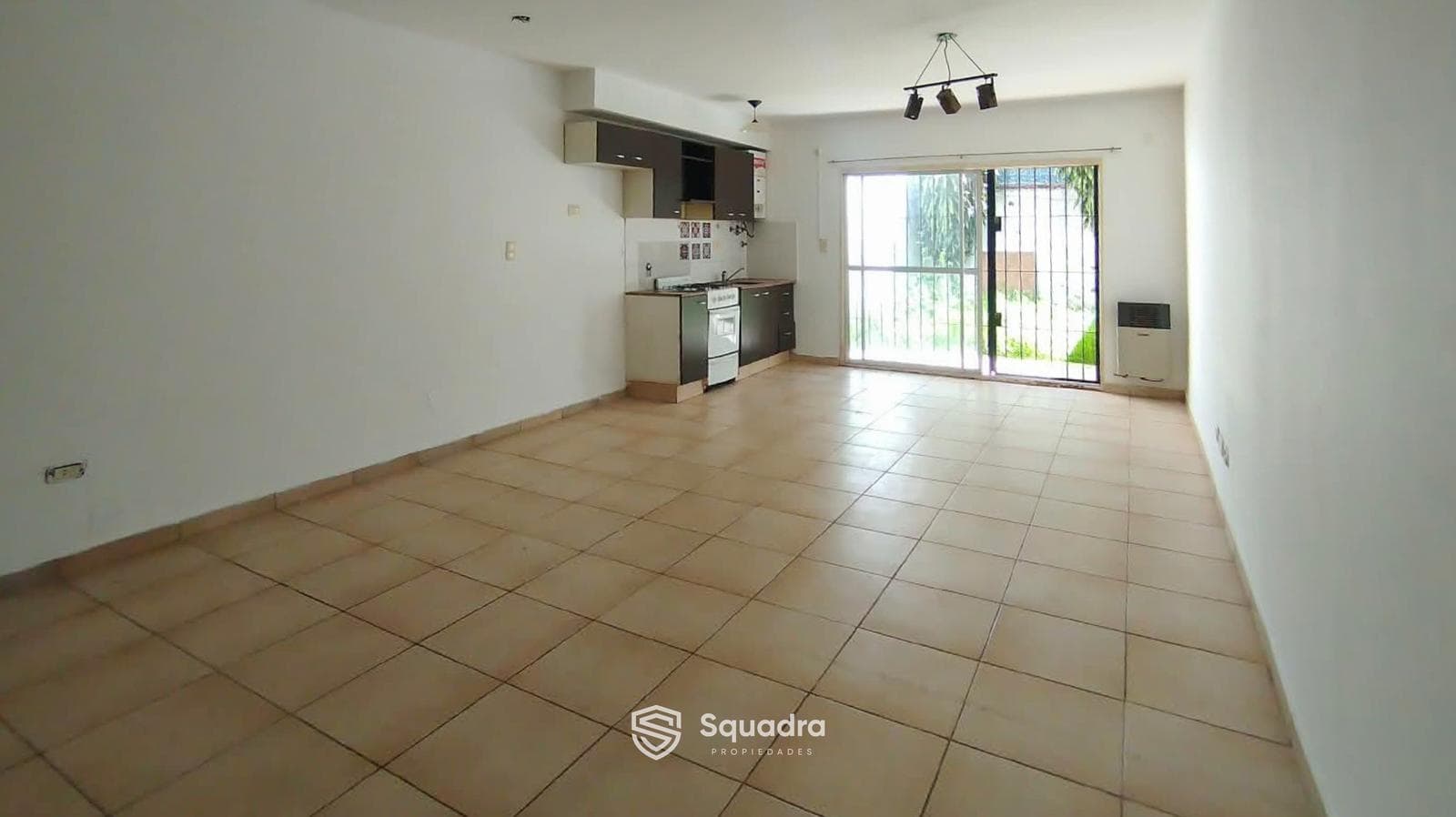 FOR SALE - Studio apartment with a garden - Luis Agote, Rosario - QUALIFIES FOR A LOAN.